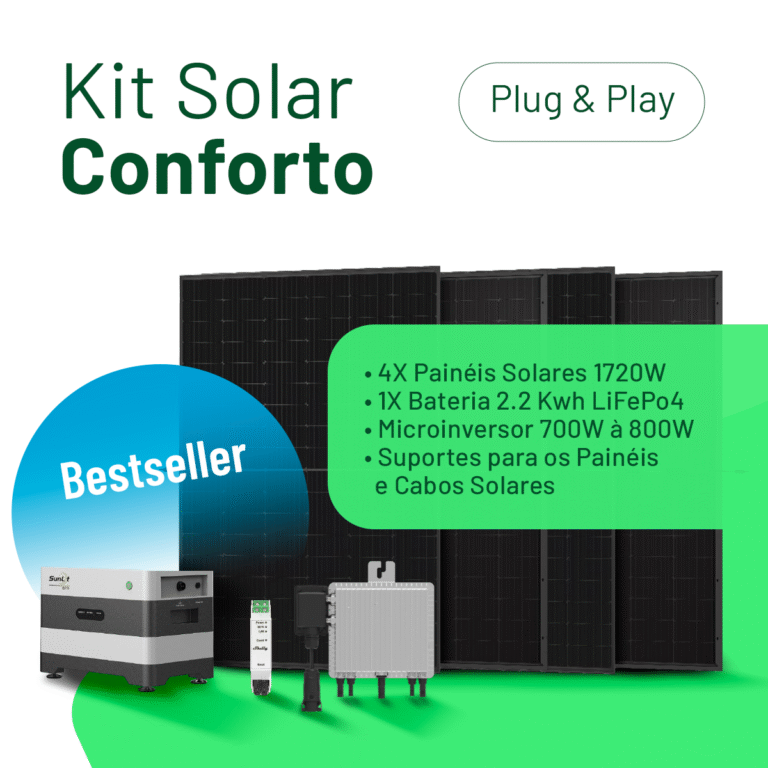 Kit Solar Pacote Conforto