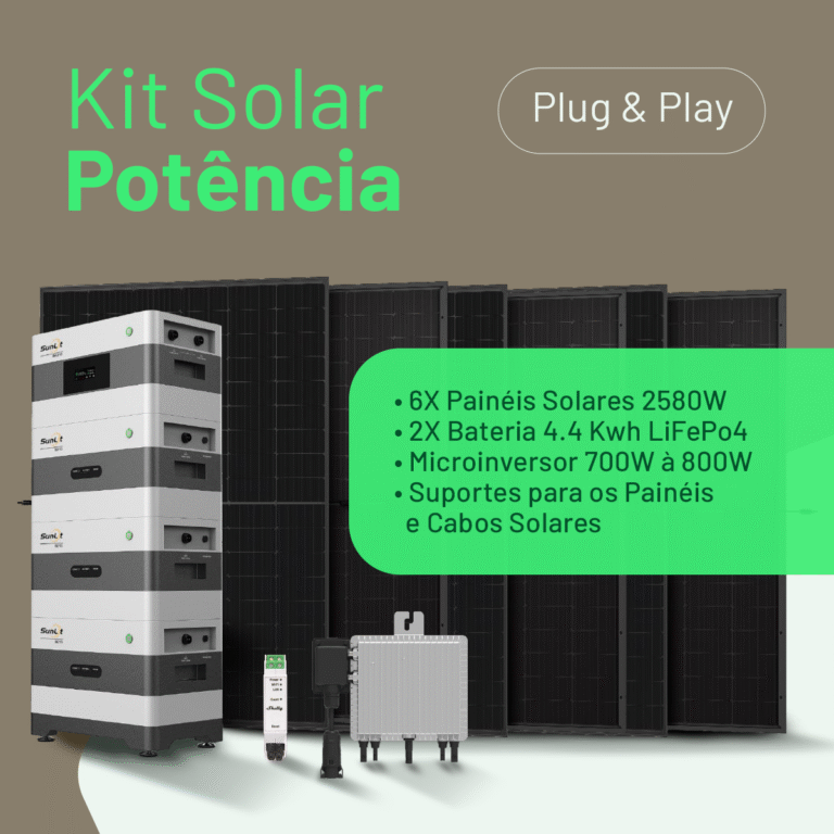Kit Solar Pacote Potência
